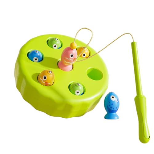 Magnetisches Fishing Game, Colorful Green Fish Board Toy With Poles And Rotating Base, Exercise Fine Motor Activities, Constructed With Top Grade ABS Material, Weight 100g Magnetisches Fishing Game, Colorful Green Fish Board Toy With Poles And Rotating Base, Exercise Fine Motor Activities, Constructed With Top Grade ABS Material, Weight 100g von ccuzs