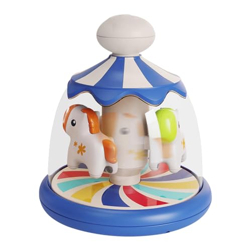 Press and Spin Toy, Colorful Activity Carousel for Kids, Fun Cause and Effect Learning, Educational Rotating Learning Toy 6.1x6.1x7.68" for 2 to 4 Year Olds Kids Boys and Girls Press and Spin Toy, Colorful Activity Carousel for Kids, Fun Cause and Effect Learning, Educational Rotating Learning Toy 6.1x6.1x7.68" for 2 to 4 Year Olds Kids Boys and Girls von ccuzs