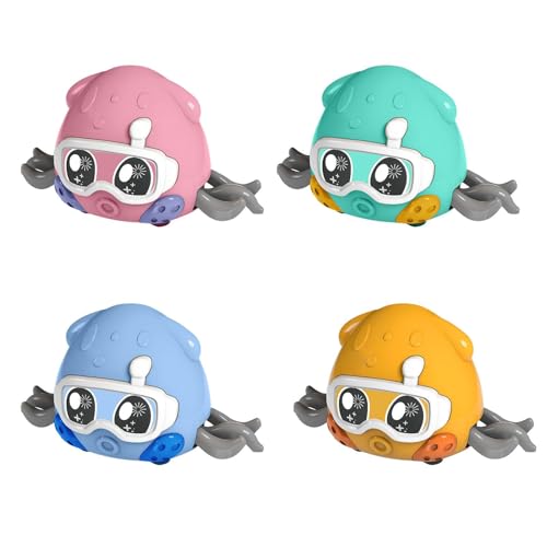 Push Cars for Babies, Octopus Crawling Toy, No Battery Pull Toy, Moving Sensory Play, Engaging Gift for Boys And Girls, Babies And Babies, 5.7 * 2.75 * 2.95in von ccuzs