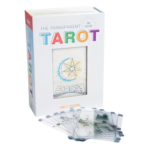 Tarot Cards Deck, Beginner Learning Set, Clear Portable Design, Classic Fortune Telling Game, Easy Spreads Guide for Travel, Horror Nights, Christmas presents, 7.09x5x1.5in Tarot Cards Deck, Beginner Learning Set, Clear Portable Design, Classic Fortune Telling Game, Easy Spreads Guide for Travel, Horror Nights, Christmas presents, 7.09x5x1.5in von ccuzs