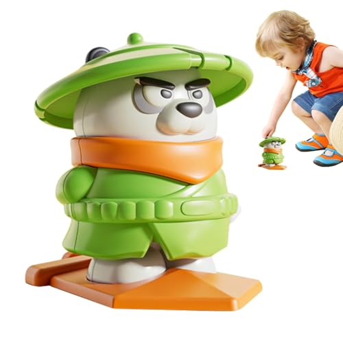 Wind-Up Toys for Kids, Flying Panda Clockwork Model, Manual Winding Mechanism Educational Toy for School, Dormitory, Work Area, Outdoor Travel and Home, 3.23x2.56x3.03 Inches Wind-Up Toys for Kids, Flying Panda Clockwork Model, Manual Winding Mechanism Educational Toy for School, Dormitory, Work Area, Outdoor Travel and Home, 3.23x2.56x3.03 Inches von ccuzs