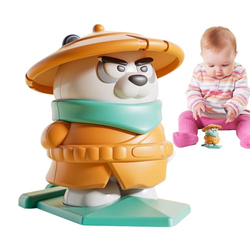 Wind-Up Toys for Kids, Flying Panda Clockwork Model, Manual Winding Mechanism Educational Toy for School, Dormitory, Work Area, Outdoor Travel and Home, 3.23x2.56x3.03 Inches Wind-Up Toys for Kids, Flying Panda Clockwork Model, Manual Winding Mechanism Educational Toy for School, Dormitory, Work Area, Outdoor Travel and Home, 3.23x2.56x3.03 Inches von ccuzs