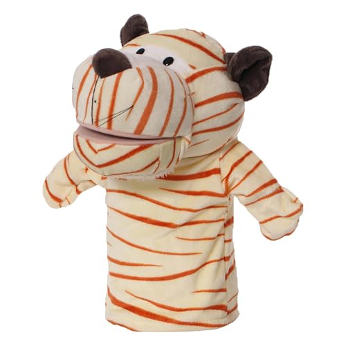 ccuzs Animal Puppets, Soft Plush Finger Puppets with Movable Mouth, Interactive Cartoon Doll, Engaging Storytelling and Theater Performance Toy, Kids' Playtime and Learning von ccuzs