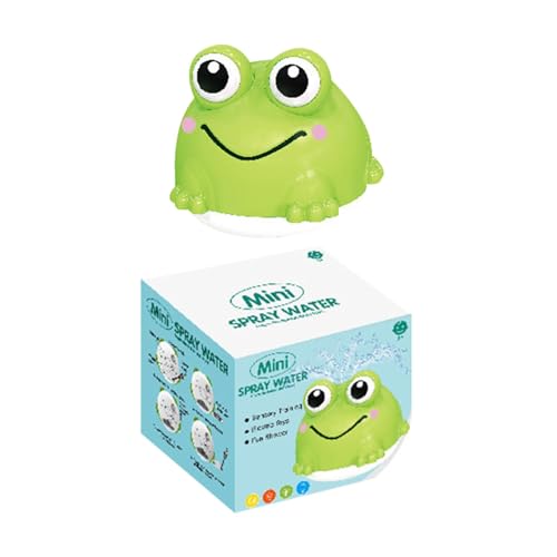 ccuzs Automatic Spray Water, Pool Toys Interactive, Waterproof and Stimulating, Preschool Learning Activities, Best Frog Bath Toy for Kids with Automatic Lights, 4.41x3.94x3.62 ccuzs Automatic Spray Water, Pool Toys Interactive, Waterproof and Stimulating, Preschool Learning Activities, Best Frog Bath Toy for Kids with Automatic Lights, 4.41x3.94x3.62 von ccuzs
