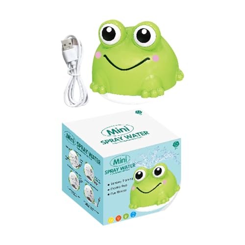 ccuzs Automatic Spray Water, Pool Toys Interactive, Waterproof and Stimulating, Preschool Learning Activities, Best Frog Bath Toy for Kids with Automatic Lights, 4.41x3.94x3.62 ccuzs Automatic Spray Water, Pool Toys Interactive, Waterproof and Stimulating, Preschool Learning Activities, Best Frog Bath Toy for Kids with Automatic Lights, 4.41x3.94x3.62 von ccuzs