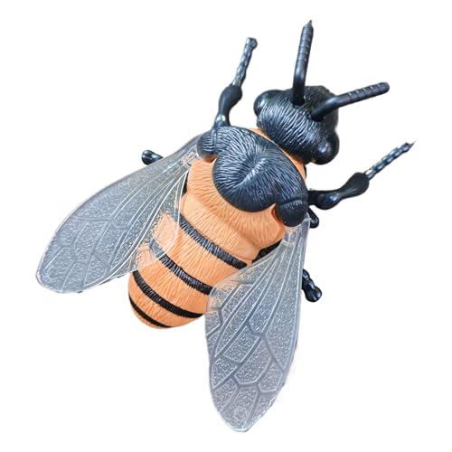 ccuzs Bee Toy, Clockwork Animal Figures, Realistic Honeybee Model, Wind-Up Walking Feature, Educational Pretend Play Toy, Figurines for Boys Aged 3-5, Preschool, Favor, 9x6.5x4cm Yellow Beige ccuzs Bee Toy, Clockwork Animal Figures, Realistic Honeybee Model, Wind-Up Walking Feature, Educational Pretend Play Toy, Figurines for Boys Aged 3-5, Preschool, Favor, 9x6.5x4cm Yellow Beige von ccuzs