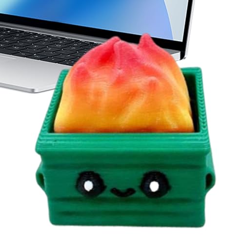ccuzs Clicker Fidget, Dumpster Fire Toy, Stress Reliefs Accessory, Tactile Button Pressing Fun Sensory Feedback, Compact Red Ideal for Desktops Offices Decor, 0.98x0.98 Inches ccuzs Clicker Fidget, Dumpster Fire Toy, Stress Reliefs Accessory, Tactile Button Pressing Fun Sensory Feedback, Compact Red Ideal for Desktops Offices Decor, 0.98x0.98 Inches von ccuzs