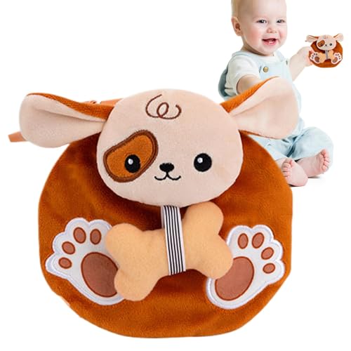 ccuzs Cloth Books, Kid Busy Book, Interactive Learning Experience, Educational Pad with Portable and Easy to Clean Design for Babies in Their Early Months, 6.3x8.27 Inches von ccuzs