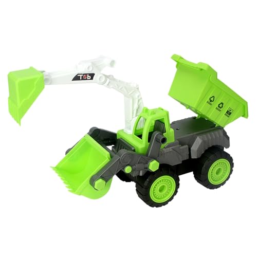 ccuzs Excavator Toy, Multi-Functional Shovel Vehicle, Educational Construction Toy, Interactive Learning Function, Sturdy Acrylic Material, Kids-Friendly Design, Great for Boys and Girls von ccuzs