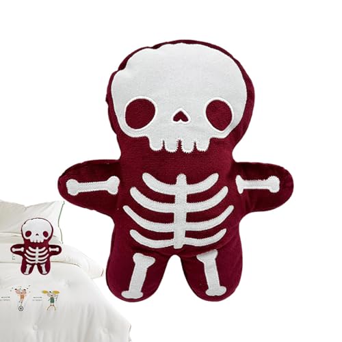 ccuzs Ghost Plush Toy, Skeleton Figure Plush, Stuffed Animal, Soft and Huggable Material Made from Premium Fabrics, Suitable for Parties, Haunted Houses, or to Your Home, 9.45x3.15 in von ccuzs