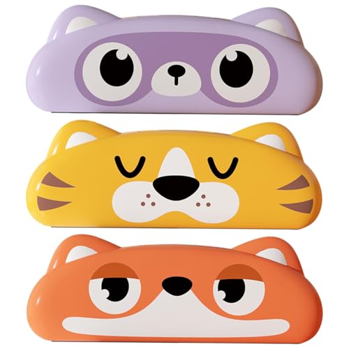 ccuzs Kids Harmonica, Cartoon Musical Instrument, Early Learning Music Fun Educational, Beginner Harmonica Toy Ideal für Kinder und Kinder, 6,3 x 2,2 x 0,98 Zoll von ccuzs