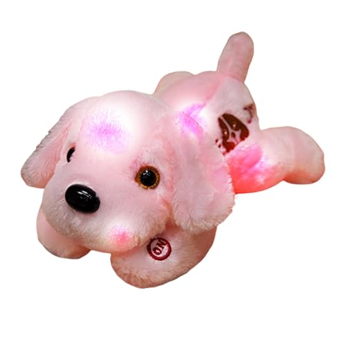 ccuzs LED Plush Dog, Plush Glowing Puppy, Light Up Stuffed Animal, Soft Night Light, Cozy Bedtime Companion, Huggable Design Short, 14 Inches for Kids, Boys, Girls, Sleep Comfort ccuzs LED Plush Dog, Plush Glowing Puppy, Light Up Stuffed Animal, Soft Night Light, Cozy Bedtime Companion, Huggable Design Short, 14 Inches for Kids, Boys, Girls, Sleep Comfort von ccuzs