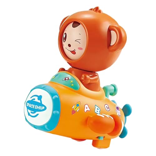 ccuzs Monkey Music Toy, Interactive Spaceship Animal Walker, Face-Changing Light Toy with Sound Effects, Educational Fun for Babies, Face-Changing Design, Made of Abs Material ccuzs Monkey Music Toy, Interactive Spaceship Animal Walker, Face-Changing Light Toy with Sound Effects, Educational Fun for Babies, Face-Changing Design, Made of Abs Material von ccuzs