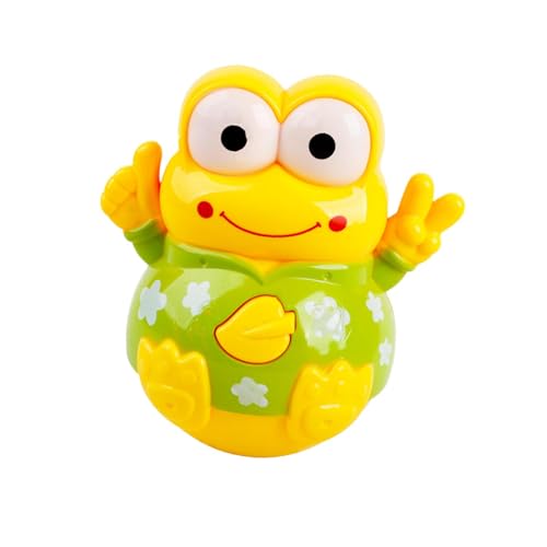 ccuzs Musical Animal Toy, Interactive Wobble Frog, Fun Balancing Game for Kids, Cute And Engaging for Boys And Girls, Travel-Friendly, Ideal for Home Play And Entertainment von ccuzs
