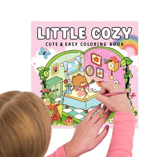 ccuzs Preschool Learning Book, Portable Activity Book, Easy Cozy Coloring Workbook Studying Assignment, Travel Friendly Coloring Childrens, 8.27x8.27 Inches ccuzs Preschool Learning Book, Portable Activity Book, Easy Cozy Coloring Workbook Studying Assignment, Travel Friendly Coloring Childrens, 8.27x8.27 Inches von ccuzs
