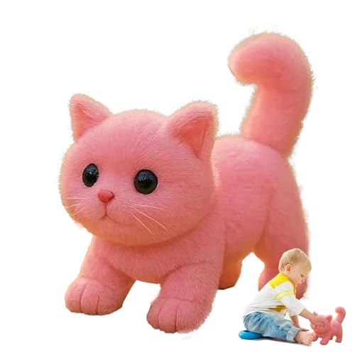 ccuzs Robot Cat Toy, Realistic Plush Animal, Interactive Toy, Movements, Soft Cuddly Medium Size Present for Childrens Home Decor, 1 Piece ccuzs Robot Cat Toy, Realistic Plush Animal, Interactive Toy, Movements, Soft Cuddly Medium Size Present for Childrens Home Decor, 1 Piece von ccuzs