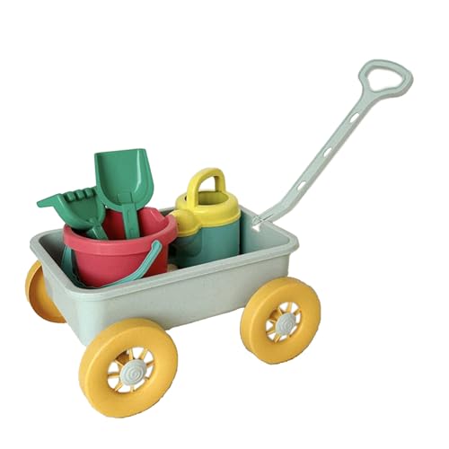ccuzs Sandspielset, Sandspielzeug am - pädagogische Sandkästen und Schaufeln mit Wagen | Playset Outdoor Portable Fun Outdoor für Jugendliche ccuzs Sandspielset, Sandspielzeug am - pädagogische Sandkästen und Schaufeln mit Wagen | Playset Outdoor Portable Fun Outdoor für Jugendliche von ccuzs
