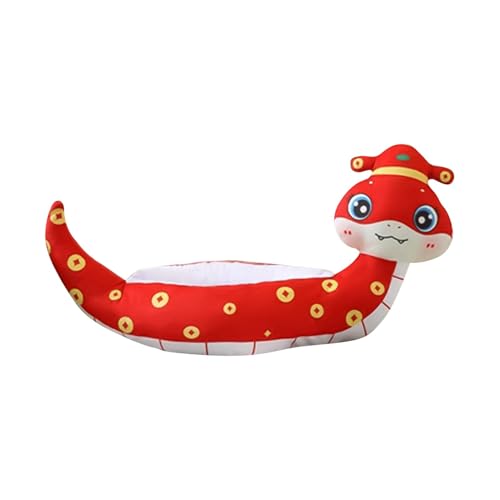 ccuzs Snake Headgear for Lunar New Year | Animal Snake Year Role-Playing Hat | Head Cover Accessory for Cosplay and New Year Celebration | Snake Themed Costume Prop von ccuzs