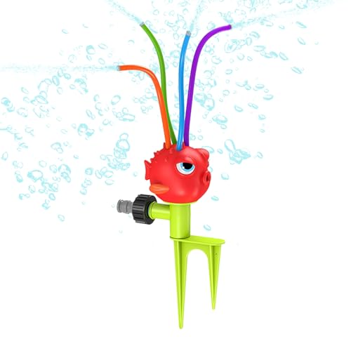 ccuzs Wassersprinkler Für Kinder,Outdoor Gartenspiele Mit Wasserspritze - Tierförmiger Spaß-Sprinkler Für Rasen, Pool Und Outdoor-Spaß von ccuzs
