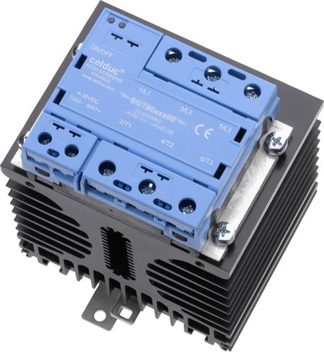 Celduc Halbleiterrelais SGT9654302 Schaltspannung (max.): 600 V/AC, 600 V/DC Nullspannungsschaltend von Celduc