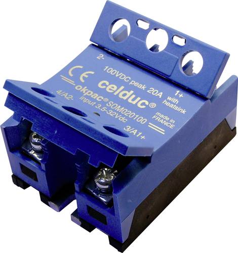 Celduc Halbleiterrelais SOM06075 60A Schaltspannung (max.): 40 V/AC, 40 V/DC 1St. von Celduc