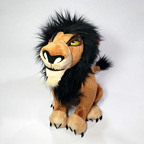 34 cm Plüschtiere Store The Lion King Scar Plush Stuffed Toy, Birthday Present Gifts for children soft toys von cgzlnl