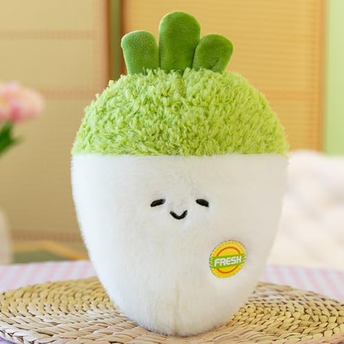 20 cm Kuscheltier Plüschtier Kissen Gemüse Obst-und Gemüsesorten aus Plüsch,Mini-Gemüse- und Obst-Plüschpuppen, weich und flauschig, Mehrfarbig Kaufladen und Kinderküche ür Mädchen (Weißer Rettich) 20 cm Kuscheltier Plüschtier Kissen Gemüse Obst-und Gemüsesorten aus Plüsch,Mini-Gemüse- und Obst-Plüschpuppen, weich und flauschig, Mehrfarbig Kaufladen und Kinderküche ür Mädchen (Weißer Rettich) von champracer