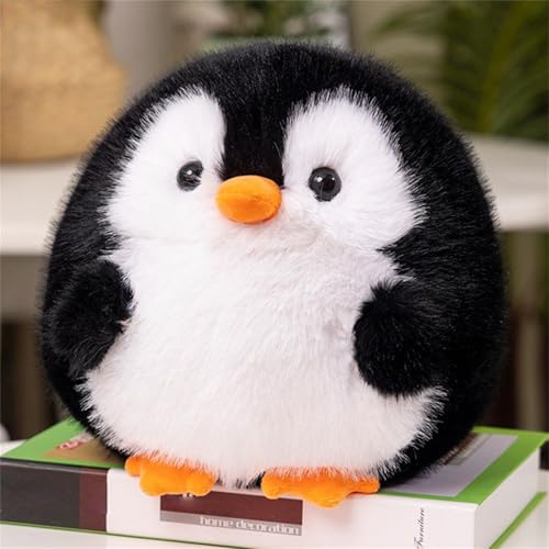 champracer 20 cm Pinguin Kuscheltier Süß, Pinguin Stofftier PlüSchtier, Stofftier Schmusetier Zum Kuscheln & Spielen, Kuscheltier Pinguin PlüSchtier für MäDchen (Schwarz, 20 cm) von champracer