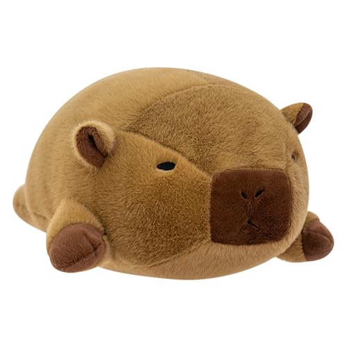 Capybara Plüschtier, Capybara kissen lang, Capybara Kuscheltier,Weiches Plüschkissen ,Niedlichen Capybara Plushie gefüllte Spielzeug,Stofftier für Kinder Erwachsene Kawaii Geschenk für Mädchen (60 cm) Capybara Plüschtier, Capybara kissen lang, Capybara Kuscheltier,Weiches Plüschkissen ,Niedlichen Capybara Plushie gefüllte Spielzeug,Stofftier für Kinder Erwachsene Kawaii Geschenk für Mädchen (60 cm) von champracer