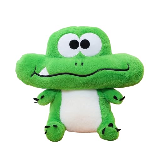 Dinosaurier Plüschtier Stofftier Kuscheltier, Groß Dinosaurier Stofftier Riesen Kuscheltier Plüsch Kissen Puppe Kuschelkissen, Plüsch Spielzeug,Geschenk für Kinder (40 cm,Grün) von champracer