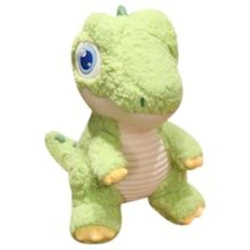 Dinosaurier Plüschtier Stofftier Kuscheltier, Groß Dinosaurier Stofftier Riesen Kuscheltier Plüsch Kissen Puppe Kuschelkissen, zum Spielen und Kuscheln, Geschenk für Kinder Mädchen (55 cm,Gelb) von champracer