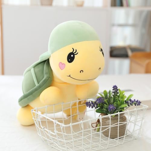 Grüne Meeresschildkröt Kinder Kuschelweiches Plüschtier Turtle Plüschtier Schildkröte Weiches, kuscheliges, umweltfreundliches Tiersammlung für Neugeborenes Kind Erstes Kind Kuscheltier (35cm,Grün) Grüne Meeresschildkröt Kinder Kuschelweiches Plüschtier Turtle Plüschtier Schildkröte Weiches, kuscheliges, umweltfreundliches Tiersammlung für Neugeborenes Kind Erstes Kind Kuscheltier (35cm,Grün) von champracer