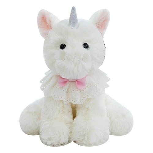 Kuscheltier Einhorn Plüschtier,Plüsch Spielzeug Plüschtier für Kinder und Baby,Plüsch Einhorn Kuscheltier,Süßes Stofftier Einhörner Plüsch Spielzeug,für Kinder Mädchen Puppe Geschenk (25cm) von champracer