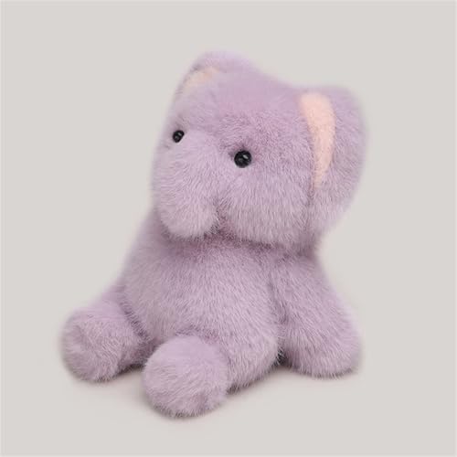 Kuscheltier Fuchs 20cm ,Shiba Inu Hund Plüschkissen Niedlicher Corgi,Niedliches Panda Plüschtier, Stofftier aus weichem Plüsch,Zoo Plüschtier,Niedliches Plüschtier für Kinder Mädchen (Elefant) von champracer