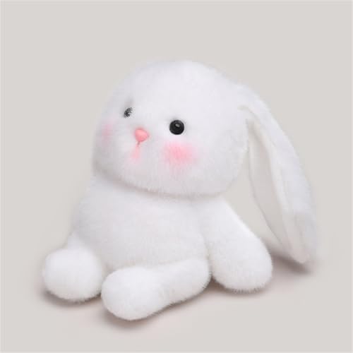 Kuscheltier Fuchs 20cm ,Shiba Inu Hund Plüschkissen Niedlicher Corgi,Niedliches Panda Plüschtier, Stofftier aus weichem Plüsch,Zoo Plüschtier,Niedliches Plüschtier für Kinder Mädchen (Kaninchen) von champracer