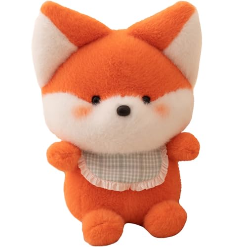 Kuscheltier Fuchs Plüsch,niedliches Plüschtier zum Kuscheln und Spielen, Spielzeug Flauschiger Stofftier zum Spielen Fuchs Plüschtier,für Kinder & Erwachsene, tolle Geschenkidee (23 cm,Fuchs) von champracer