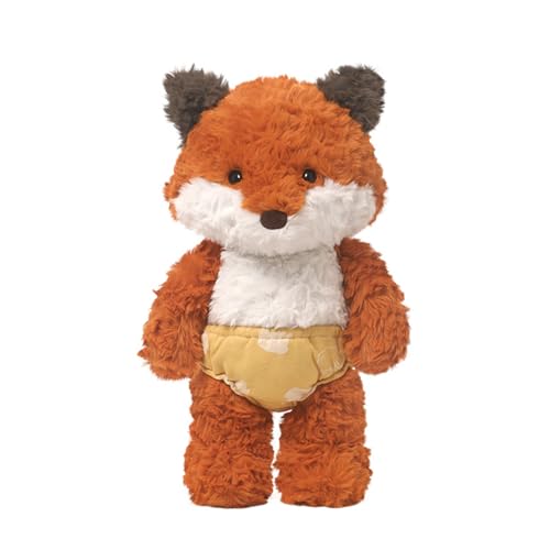 Kuscheltier Fuchs Plüsch Plüschkissen Puppen,Plüsch Spielzeug Plüschtier für Kinder und Baby,Flauschiger Stofftier zum Spielen für Jungen und Mädchen,Mädchen und Jungen Kinder und Baby (35cm) von champracer