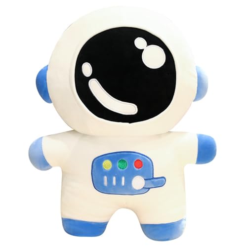 champracer Kuscheltier Weltraumfahrer Plüsch Astronaut, Flauschiger Stofftier,zum Spielen und Kuscheln, Weiches Schmusetier für Mädchen, Jungen, Babys (40 cm,Blau) von champracer
