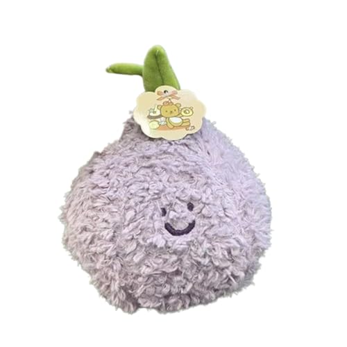 champracer Obst Gemüse Plüschtiere, Niedlichen Obst Gemüse Kuscheltier, zum Spielen und Kuscheln, Weiches Schmusetier für Mädchen, Jungen, Babys (20 cm,Zwiebeln) von champracer