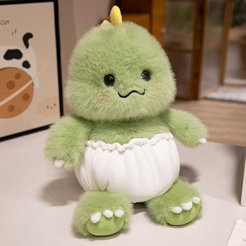 Otter Kuscheltier der eine Windel trägt Otter Plüschtier Plüsch-Elefant Dinosaurier Kuscheltier Süßes Otter Spielzeug zum Kuscheln Plüschtier Spielzeug Geschenk for Kinder (40cm,Dinosaurier-B) von champracer
