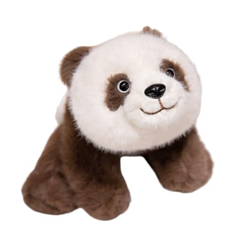 Panda Kuscheltier Weiß Schwarz Flauschige Weicher Plüschtier,Beschwerter Panda Plüsch für Angs,30cm Süße Lebensecht Gestaltetes,Niedliches Plüschtier,Geschenk für Kinder Jungen Mädchen (55cm,Braun) Panda Kuscheltier Weiß Schwarz Flauschige Weicher Plüschtier,Beschwerter Panda Plüsch für Angs,30cm Süße Lebensecht Gestaltetes,Niedliches Plüschtier,Geschenk für Kinder Jungen Mädchen (55cm,Braun) von champracer