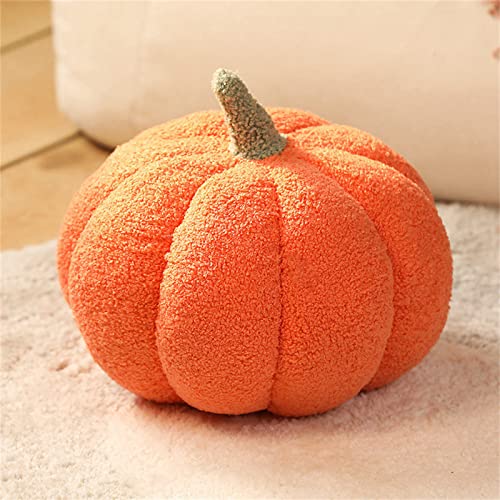 PlüSchtier Halloween KüRbis Moderner Einfacher Stil PlüSchkissen, Kissen Puppe Wurfkissen, Schmusetier Geschenk für Kinder MäDchen Jungen (20 cm,Orange) von champracer