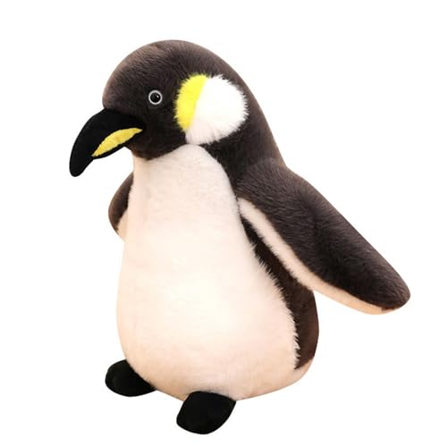 PlüSchtier Kaiserpinguin, Simulation Pinguin Puppe, Pinguin Kuscheltier Süß, Realistisch Gestaltetes PlüSchtier Zum Kuscheln & Spielen, Geschenk für Fans Kinder MäDchen Jungen (20 cm) von champracer