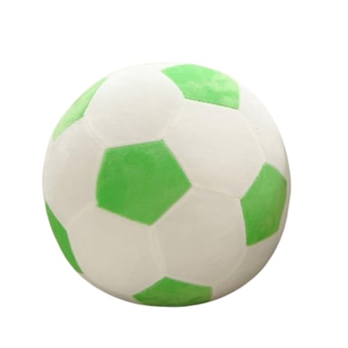 Plüsch Flauschige Stoffball, Fußball Spielzeug Fussball Fußbälle Gefüllte Fußbälle Kissen, Sport zum Spielen und Kuscheln, Weiches Schmusetier für Mädchen, Jungen, Babys (30 cm,Grün und Weiß) Plüsch Flauschige Stoffball, Fußball Spielzeug Fussball Fußbälle Gefüllte Fußbälle Kissen, Sport zum Spielen und Kuscheln, Weiches Schmusetier für Mädchen, Jungen, Babys (30 cm,Grün und Weiß) von champracer