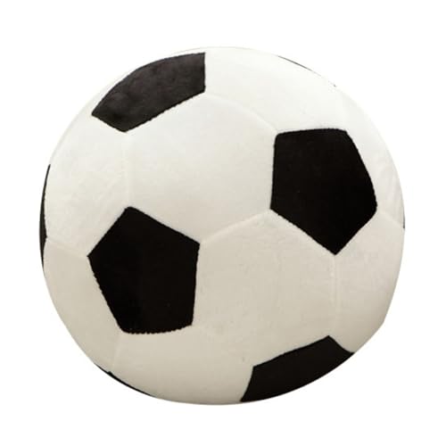 Plüsch Flauschige Stoffball, Fußball Spielzeug Fussball Fußbälle Gefüllte Fußbälle Kissen, Sport zum Spielen und Kuscheln, Weiches Schmusetier für Mädchen, Jungen, Babys (30 cm,Schwarz und weiß) Plüsch Flauschige Stoffball, Fußball Spielzeug Fussball Fußbälle Gefüllte Fußbälle Kissen, Sport zum Spielen und Kuscheln, Weiches Schmusetier für Mädchen, Jungen, Babys (30 cm,Schwarz und weiß) von champracer