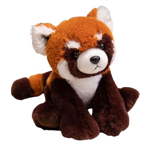 Plüschtiere Giraffe,Süßes Kuscheltier,Kuscheltier Fuchs,Spielzeug Plüschtier für Kinder und Baby,Realistische Fuchs Plüsch Spielzeug für Wilde Tiere,Geschenk für Freunde und Kinder (23cm,Waschbär) von champracer
