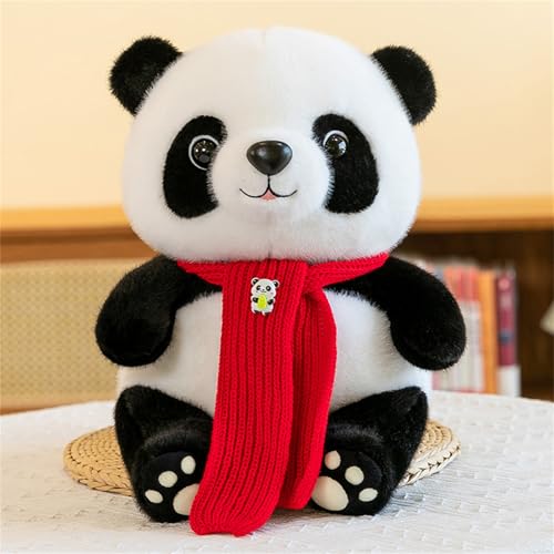 champracer Realistisches Panda Kuscheltier, Weihnachten Panda Plüschpuppe Mit Halstuch Gestrickter Pullover, Süße Panda Kissen Pandabär Kuscheltier Kinderzimmer Dekoration Für Jungen Und Mädchen (#a) champracer Realistisches Panda Kuscheltier, Weihnachten Panda Plüschpuppe Mit Halstuch Gestrickter Pullover, Süße Panda Kissen Pandabär Kuscheltier Kinderzimmer Dekoration Für Jungen Und Mädchen (#a) von champracer