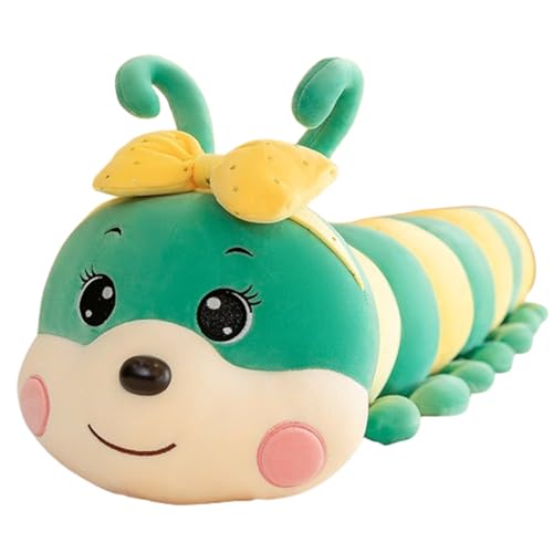 Regenbogen Alphabet Raupe Puppe,Niedlicher Bogen Raupe Plüschtier Cartoon Raupe Kissen,Wiggler Wurm Schlaf Plüschtier,Kuscheltier Raupe Plüschtier Regenbogen Raupe Plüsch,Paare Geschenke (100cm,grün) Regenbogen Alphabet Raupe Puppe,Niedlicher Bogen Raupe Plüschtier Cartoon Raupe Kissen,Wiggler Wurm Schlaf Plüschtier,Kuscheltier Raupe Plüschtier Regenbogen Raupe Plüsch,Paare Geschenke (100cm,grün) von champracer