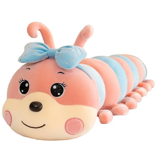 Regenbogen Alphabet Raupe Puppe,Niedlicher Bogen Raupe Plüschtier Cartoon Raupe Kissen,Wiggler Wurm Schlaf Plüschtier,Kuscheltier Raupe Plüschtier Regenbogen Raupe Plüsch,Paare Geschenke (100cm,rosa) Regenbogen Alphabet Raupe Puppe,Niedlicher Bogen Raupe Plüschtier Cartoon Raupe Kissen,Wiggler Wurm Schlaf Plüschtier,Kuscheltier Raupe Plüschtier Regenbogen Raupe Plüsch,Paare Geschenke (100cm,rosa) von champracer