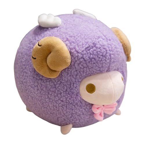 Schaf Kuscheltier Plüschtier Flauschiges Stofftier,Plüsch Spielzeug Plüschtier für Kinder und Baby,Tier Ziege Modell Spielzeug Simulierte Ziege ,Geschenk für Mädchen, Jungen & Babys (25cm,Lila) Schaf Kuscheltier Plüschtier Flauschiges Stofftier,Plüsch Spielzeug Plüschtier für Kinder und Baby,Tier Ziege Modell Spielzeug Simulierte Ziege ,Geschenk für Mädchen, Jungen & Babys (25cm,Lila) von champracer